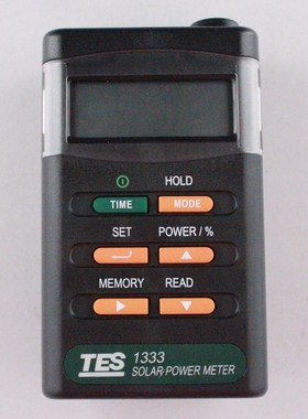 -1333 Solar Power Meter Digital Radiation Detector Cell Ener