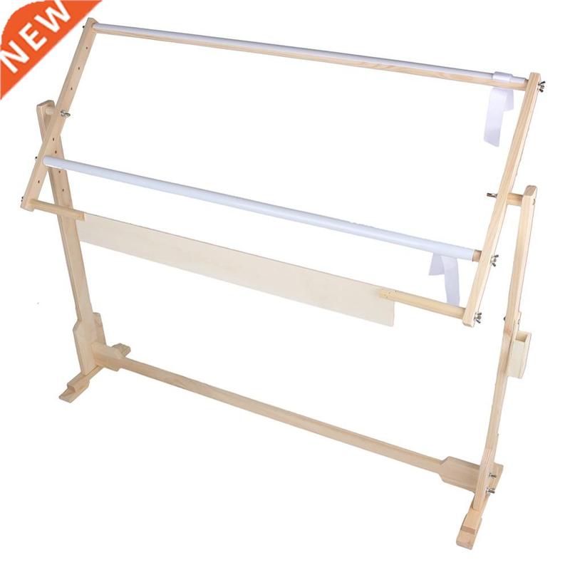 32CT Cross Sttch Frame Floor Stand Wooden Embrodery Tapest