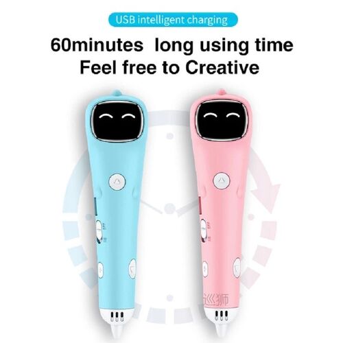 DIY 3D Pen Low Temperature Wireless 3D Printing Pen Digital