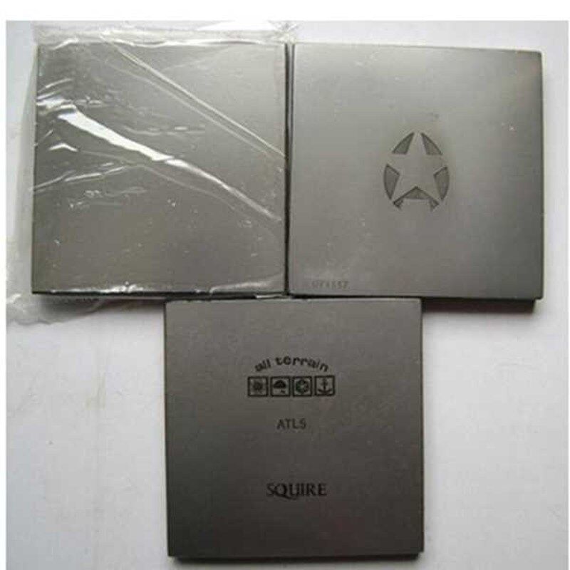 pad printing cliche  pad printing steel plate with design
