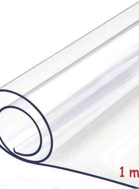 Table Protector Thick Clear PVC Tablecloth Desk Pad Wipeable