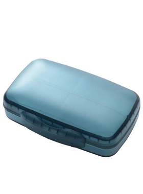 Portable Pill Cases Travel Dispen Storage Container Large Ca
