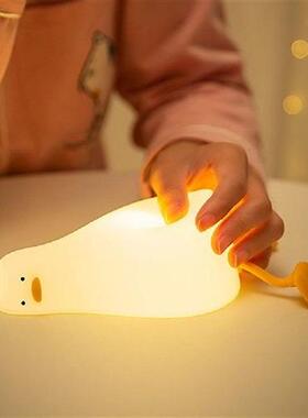 Duck Nightlights LED Night Light Duckling Rechargeable Lamp