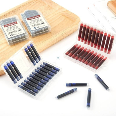 Fountain Pen Refill Ink 20pcsset Black Erasableb