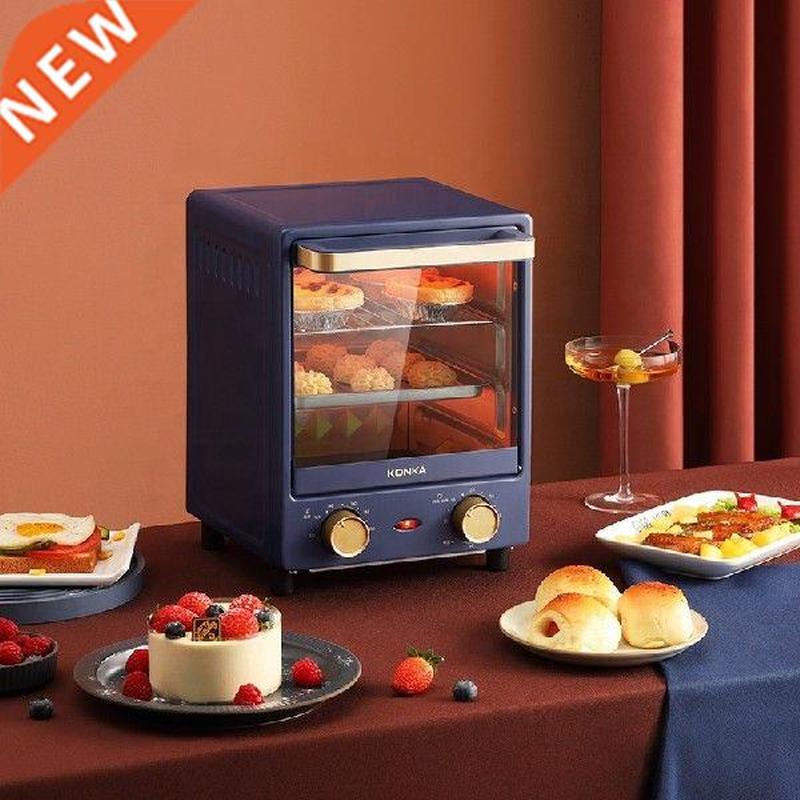 Electric Oven 3 Layers Timed 100 ℃ -200 ℃ Mini Vertical