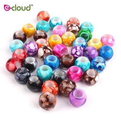 50pcs Kids Box Braids Beautiful Hair Beads for Child Multic
