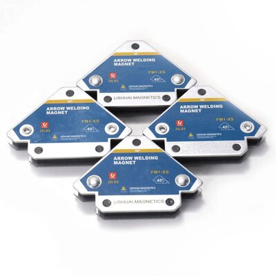 4pcs Welding Magnetic Holder Angle Soldering Arrow Strong Ma