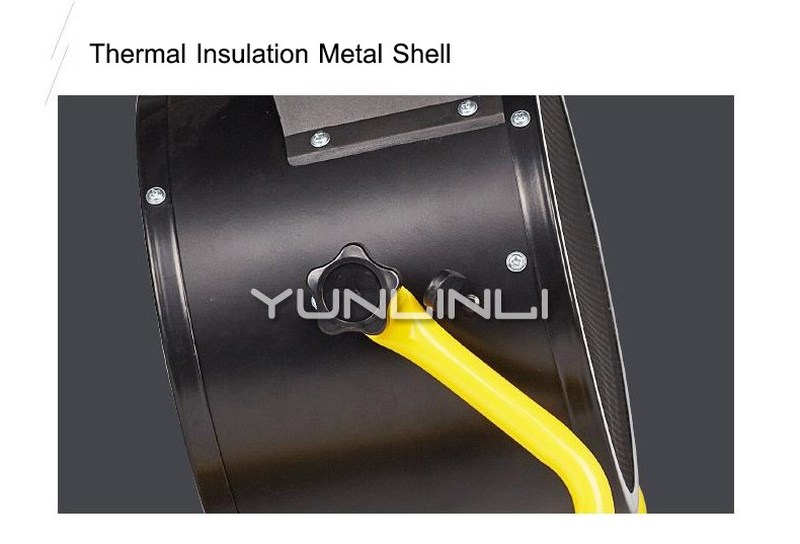 Portable Electric Fan Heater Small Size Industrial Warm Air