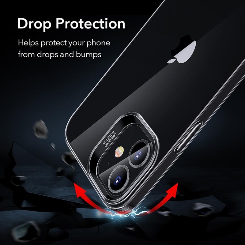 ESR Clear Case for iPhone 12 mini Transparent Back Cover fo