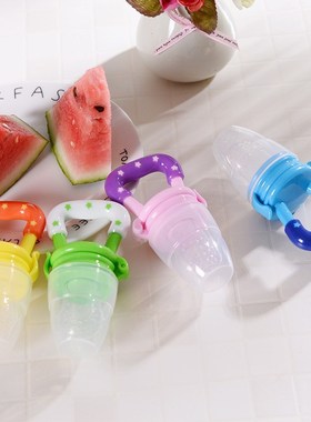 1PC Baby Teether Nipple Fruit Food Mordedor Silicona Bebe Si