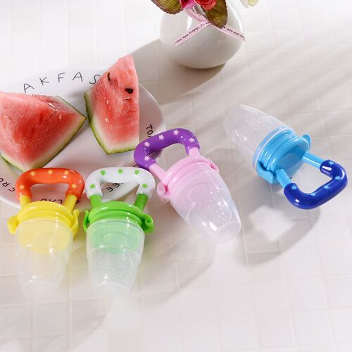 1PC Baby Teether Nipple Fruit Food Mordedor Silicona Bebe Si
