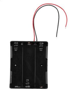 Battery Black Storage Case Box Holder For 3x18650 3.7V With