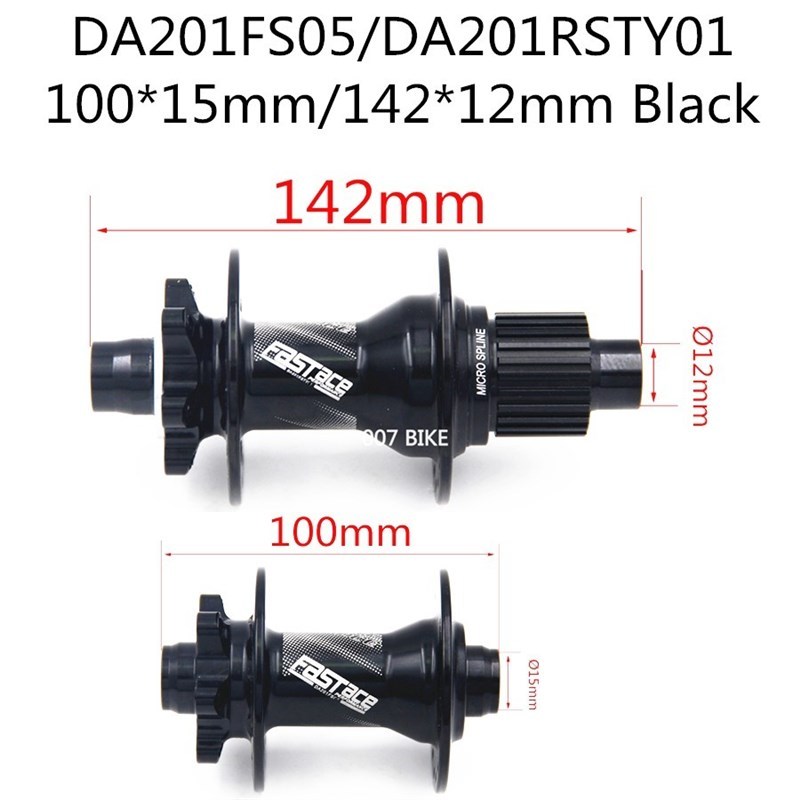 FASTACE  DA201 F/R DEORE XT M8100  M7100 FH BH HUB 12s Hub 3