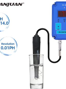 Digital pH Controller Meter Tester with Optional HI/LO Actio