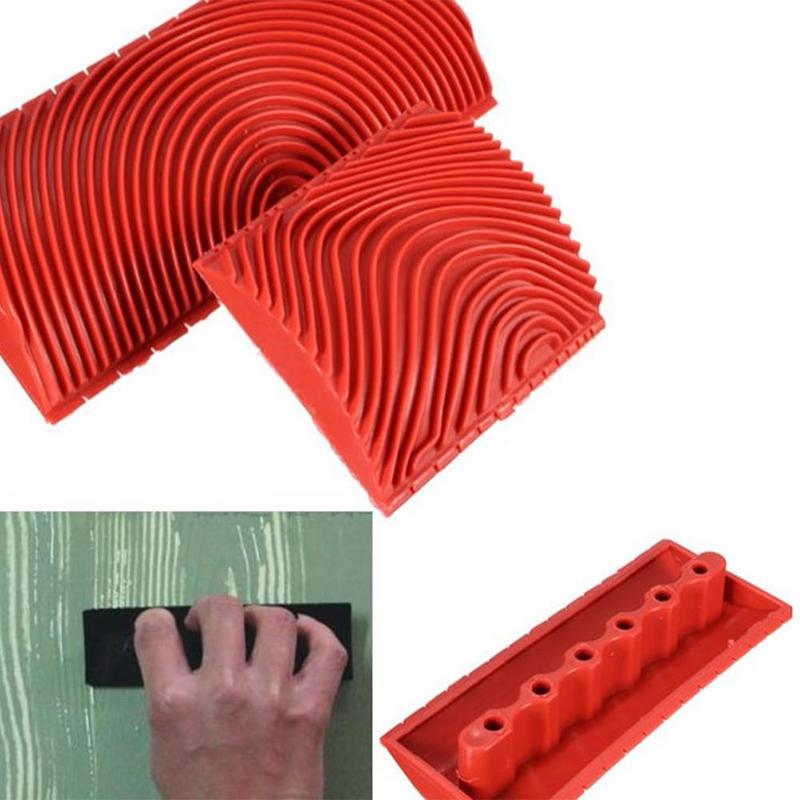 2PCS 3 Inch 6 Inch Imitation Wood Grain Paint Roller Brush