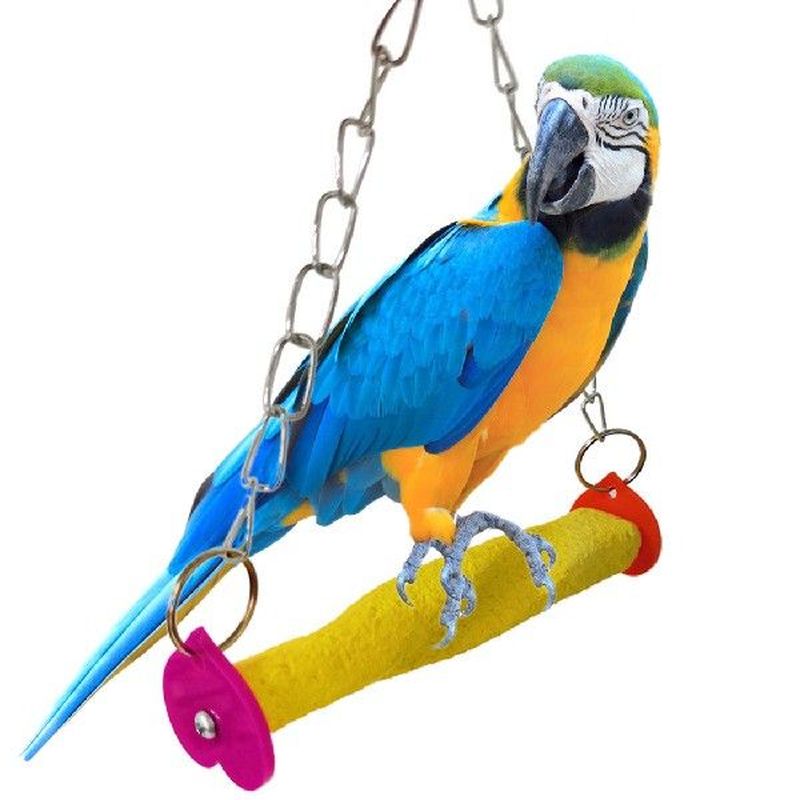 Toys for Parrots Bird Toys Parrot Hanging Swing Bird Cage