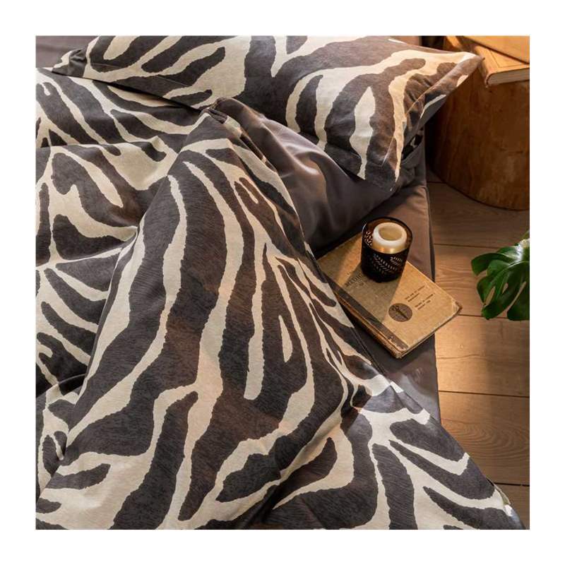 Fashion Zebra pattern Duvet Cover Pillow Case Bed Sheet bedd