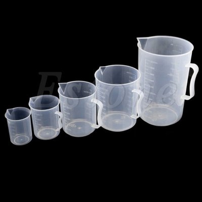Plastic Measuring Cup 150/250/500/1000/2000mL Jug Pour Spout