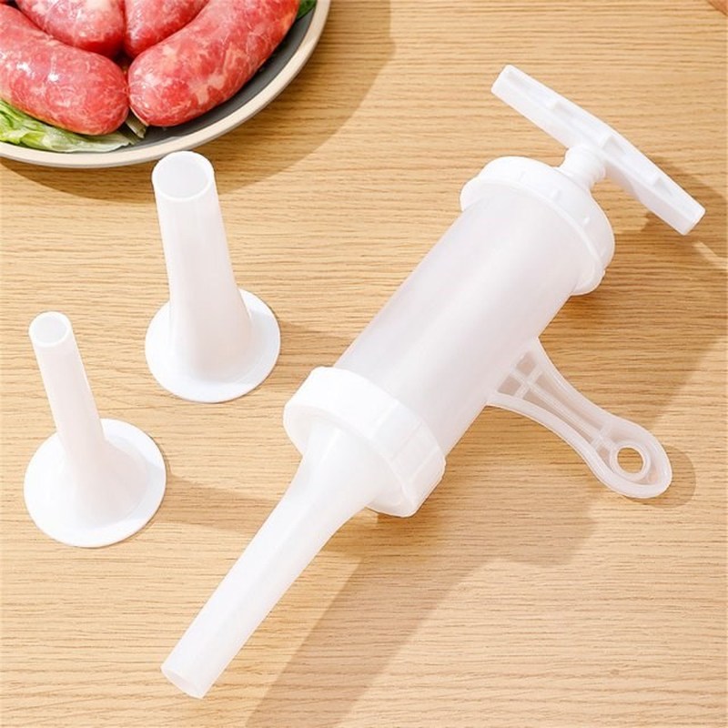 Sausage Manual Stuffer Filler Meat Grinder Filling Hand Oper