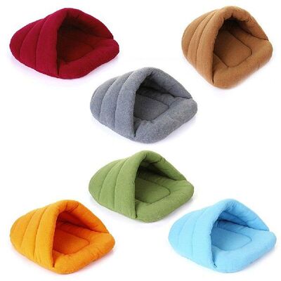 Cute Cats Bed Kennel House Sleeping Mat Nest Dogs Lamb