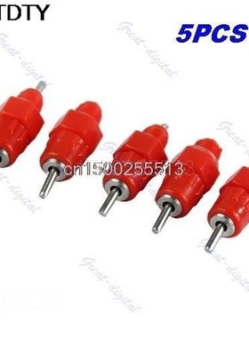 5pcs Chicken Duck Hen Screw In Poultry Water Nipple Drinker