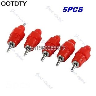 Drinker Poultry Chicken Duck Hen 5pcs Water Screw Nipple
