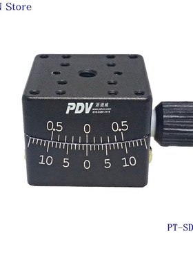PT-SD304 Precise Manual Goniometer Stage, Dovetail Platform,