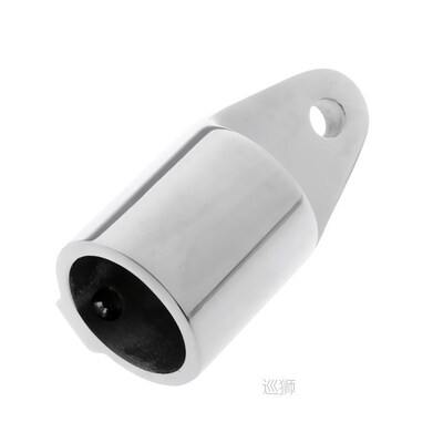 1 Pair Boat Bimini Top Eye End Cap Fitting 25mm Pipe For Yac