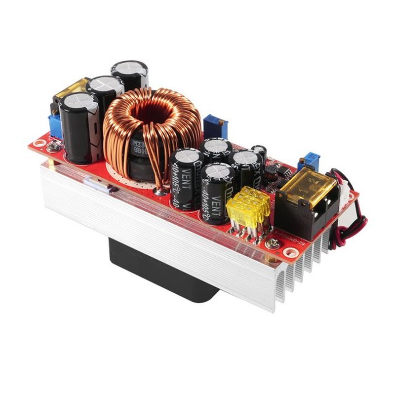 1500W 30A Voltage Step Up Converter Boost CC CV Power Supply