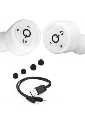 Wireless Earbuds With Mic True Bass Stereo Noise Cancel