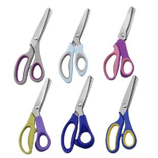 Triangle Fabric Lace Scissors Practical Serrated Scissors