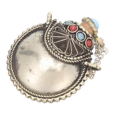 Exquisite Tobacco Bottle Nepal Style Vintage Copper Snuff