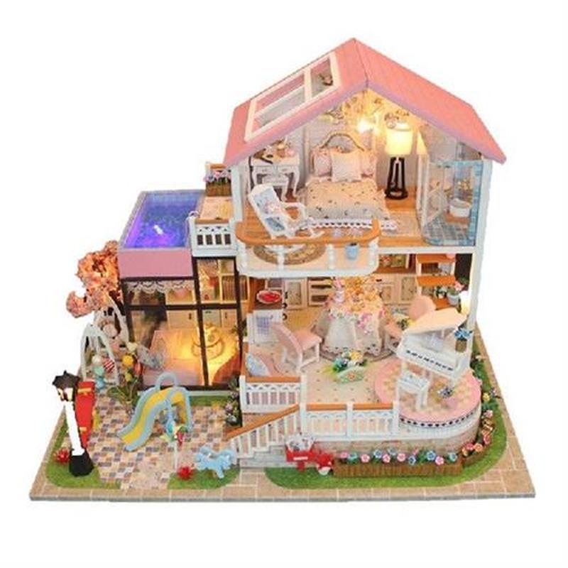 Miniature House Kit Diorama Kit Home Decoration DIY Mini