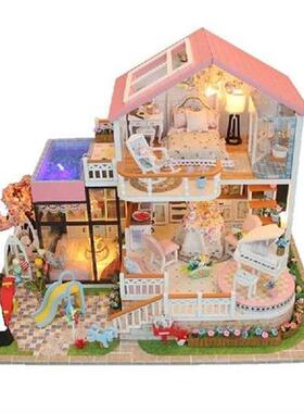 Miniature House Kit Diorama Kit Home Decoration DIY Mini