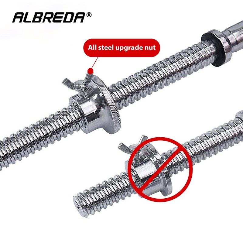 Plating Dumbbell nut Fitness equipment screw clamp dumbbell
