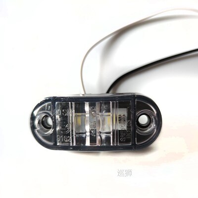 10pcs White Clearance Lamp Car External Buld Signal Indicato