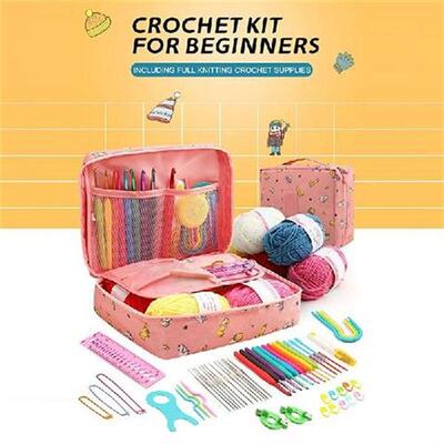 Hot Wool Crochet Kit Storage Bag Ergonomic Knitting Crochet