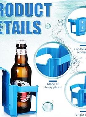 Poolside Cup Holder Non-Spilling Beer Storage Hook Shelf