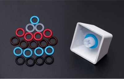 MX Rubber O Rings Switch Dampeners DBlack Clear Red Blue Ch