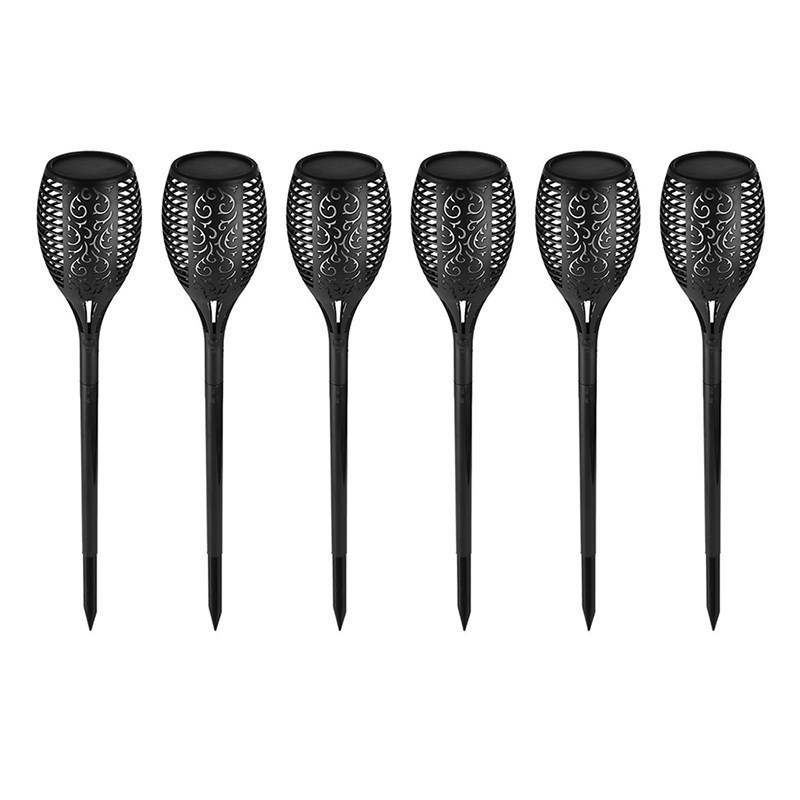 6PCS Solar Outdoor Garden Street Lights, Sidewalks, Yards, L