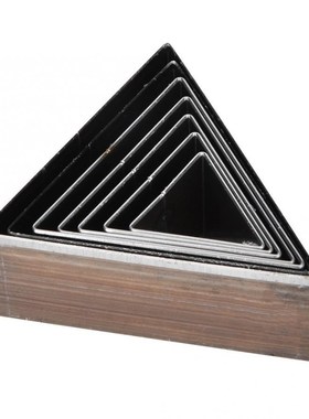 7Pcs 20-50mm Triangular Shape Leather Cutting Die DIY Leathe