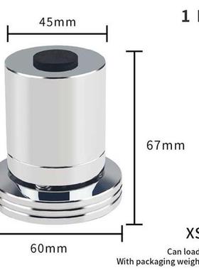 1Pcs HiFi Audio Isation Feet Aluminum Alloy Spikes Foot Pa