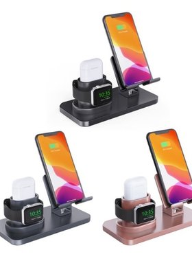 Portable 3 in 1 Charging Sturdy Stand Holder Easy to Assembl