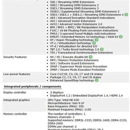 Core i7-7700K Quad-Core cpu 4.2GHz 8-Thread LGA 1151 91W 14n