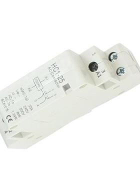 AC 240V 25A 2 Reed AC Contactor 2P Closed Domestic 35 mm DIN