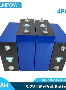 4pcs 3.2V 100Ah 200Ah 280AH 320Ah LiFePO4 Battery Pack Lithi