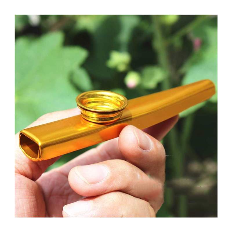 Metal Kazoos Musical Instruments Flutes Diaphra Mouth Kazoos