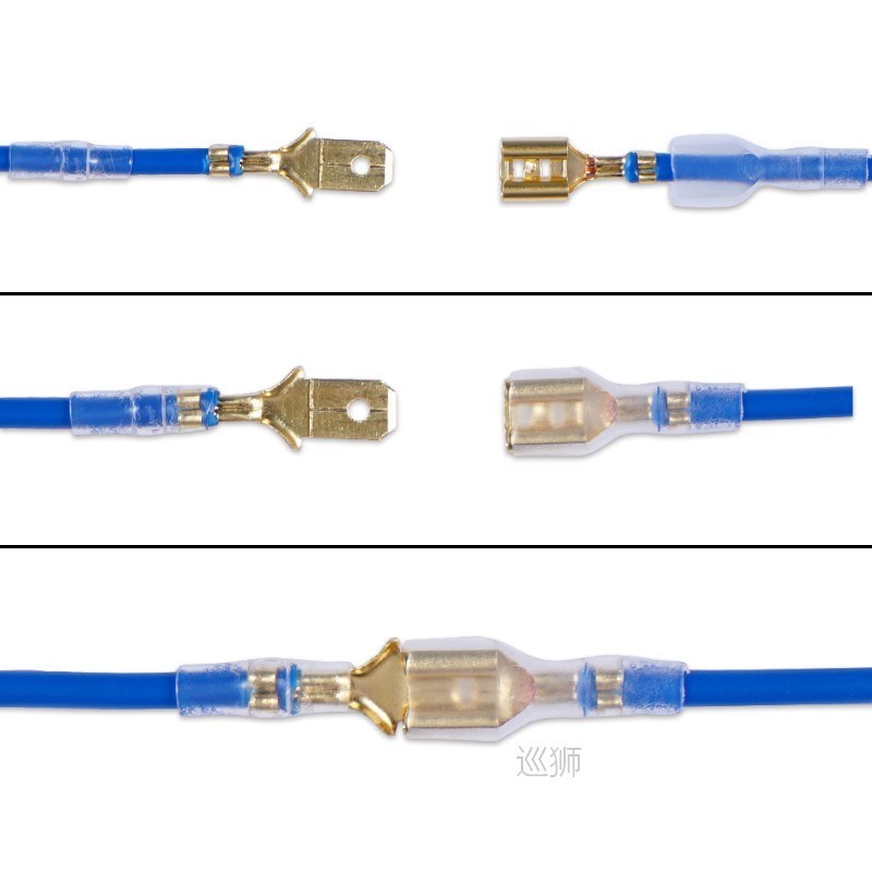 900/315PCS Insulated Male Female Wire Connector 2.8/4.8/6.3m