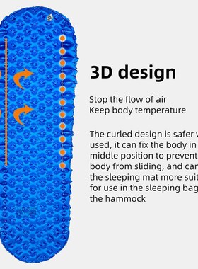 Camping Air matt mat Ultralight Inflatable mattress in tent