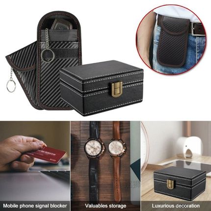 Anti Theft Faraday Box RFID Security Key Fob Protector Radia